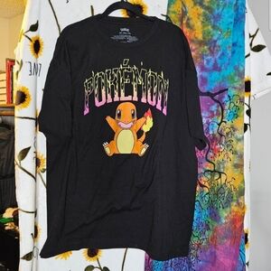 Pokemon tee shirt mens XXL - 100% cotton. Black